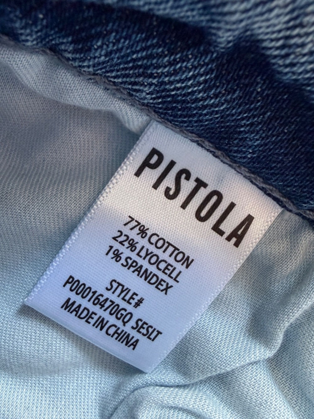 Pistola Aleks Straight Leg Jean 26 - Picture 6 of 7